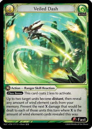 Veiled Dash (171) -  Uncommon