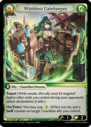 Winbless Gatekeeper (175) -  Uncommon