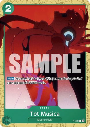 Tot Musica (Starter Deck 11: Uta Deck Battle) (P-060)  -  Promo