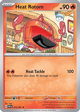Heat Rotom - 013/091 - Rare - Holofoil