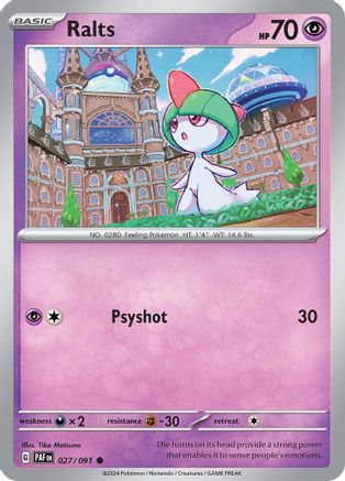 Ralts - 027/091  - Common - Normal