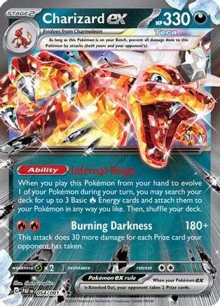 Charizard ex - 054/091  - Double Rare - Holofoil
