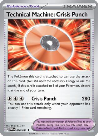 Technical Machine: Crisis Punch - 090/091 - Uncommon - Normal