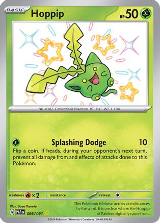 Hoppip - 096/091 - Shiny Rare - Holofoil