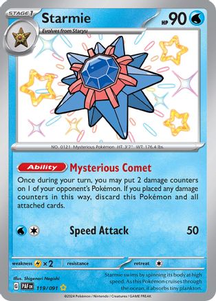 Staross - 119/091 - Rare Brillant - Holofoil