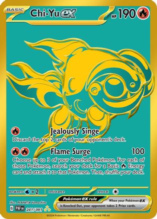 Yuyu-Chan ex - 241/091 - Hyper Rare - Holofoil