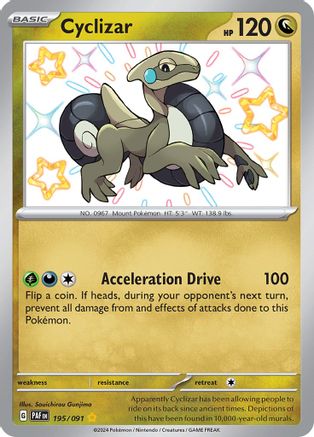 Cyclizar - 195/091  - Shiny Rare - Holofoil