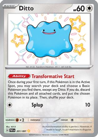 Métamorph - 201/091 - Rare Brillant - Holo