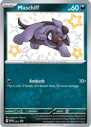 Maschiff - 071 - Promo - Holofoil