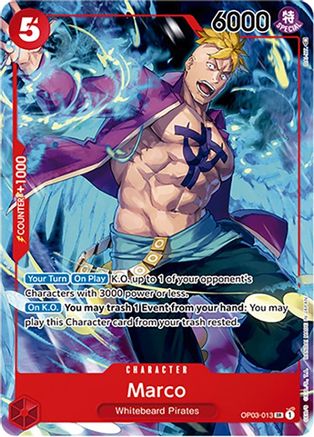 Marco (1er anniversaire japonais) (OP03-013) - Super Rare