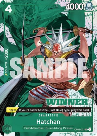 Hatchan (Pack du vainqueur Vol. 6) (OP03-033) - Peu commune