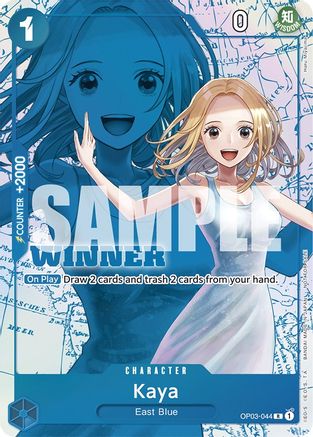 Kaya (Winner Pack Vol. 6) (OP03-044)  -  Rare