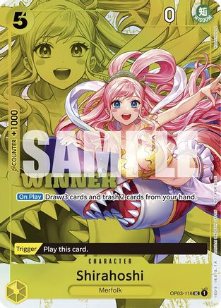 Shirahoshi (Pack Victoire Vol. 6) (OP03-116) - Cartes Promotionnelles One Piece - Peu Commune