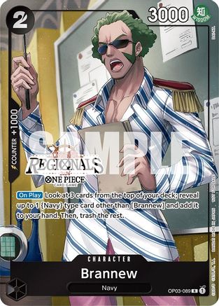 Brannew (Offline Régional 2024) [Participant] (OP03-089) - Rare