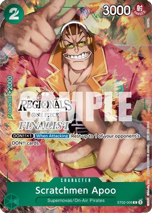 Scratchmen Apoo (Offline Regional 2024) [Finaliste] (ST02-008) - Commune