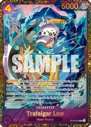 Trafalgar Law - ST10-010 (ST10-010) - Super Rare