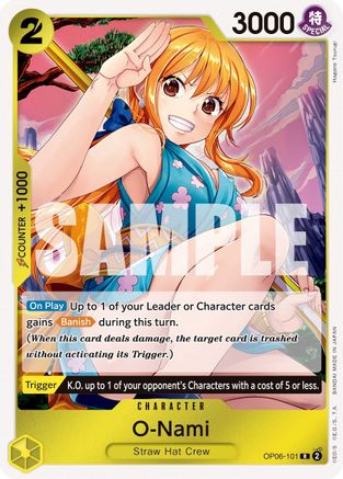O-Nami (OP06-101) - Rare