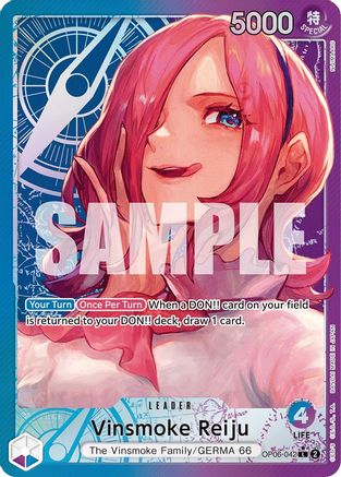 Vinsmoke Reiju (042) (Alternate Art) (OP06-042) - Leader