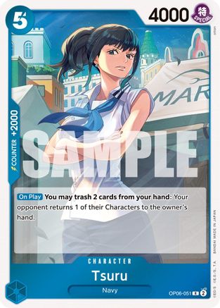 Tsuru (OP06-051) - Rare