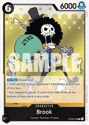 Brook (OP06-092) - Rare