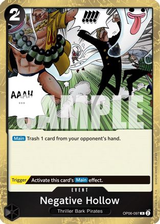 Negative Hollow (OP06-097) - Rare