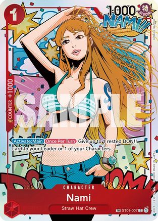 Nami (TR) (ST01-007) - Treasure Rare