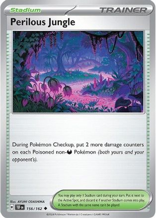 Perilous Jungle - 156/162 - Uncommon - Reverse Holofoil
