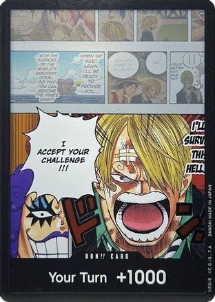 DON!! Card (Ivankov & Sanji) (Double Pack Set Vol. 3) - DON!!