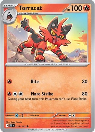 Torracat - 033/162 - Common - Normal