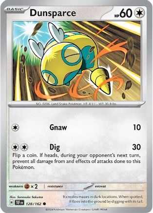 Dunsparce - 128/162 - Common - Normal