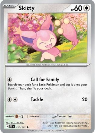 Skitty - 130/162 - Courant - Normal