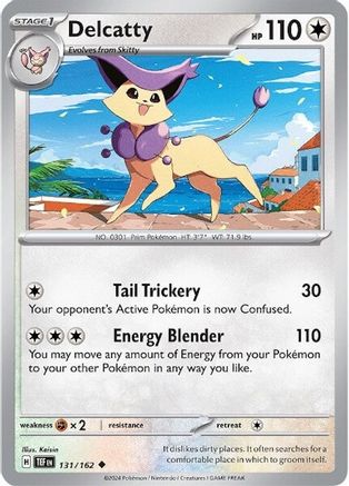 Delcatty - 131/162 - Peu commune - Normale