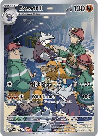Excadrill - 174/162  - Illustration Rare - Holofoil
