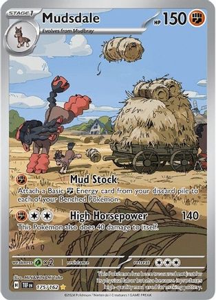 Mudsdale - 175/162  - Illustration Rare - Holofoil