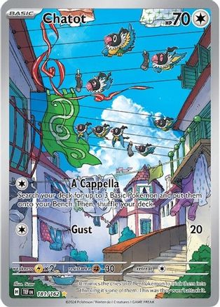 Chatot - 181/162  - Illustration Rare - Holofoil