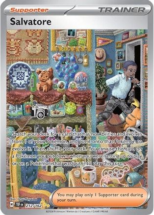 Salvatore - 212/162  - Special Illustration Rare - Holofoil