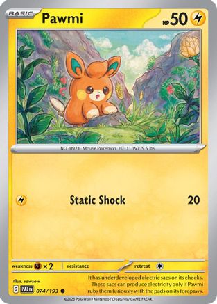 Pawmi (Cosmo Foil) - 074 - Promo - Holofoil