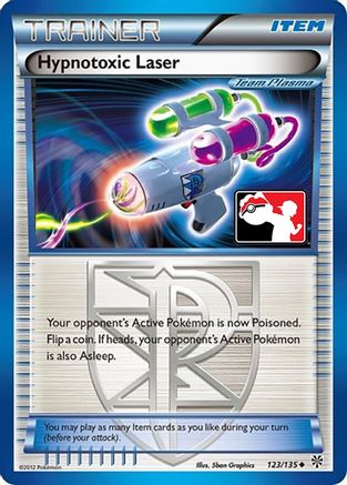 Hypnotoxic Laser (Team Plasma) - 123 - Uncommon - Holofoil