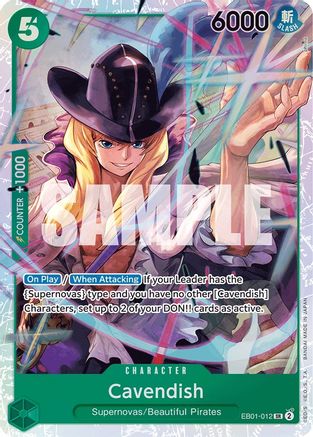 Cavendish (EB01-012) - Super Rare