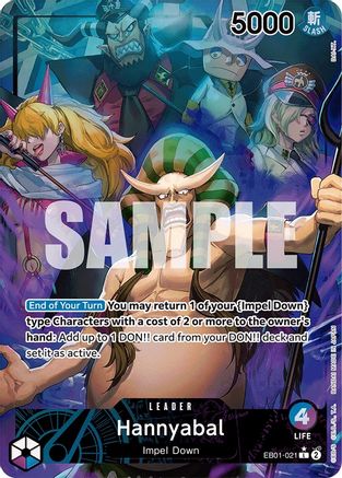 Hannyabal (Alternate Art) (EB01-021) - Leader