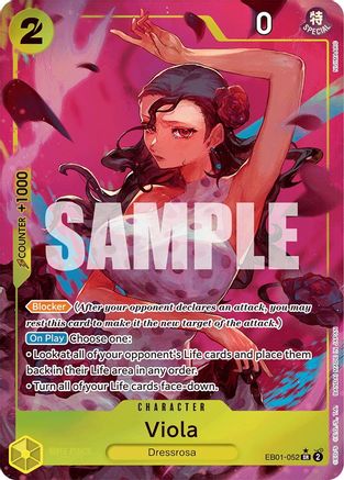 Viola (Alternate Art) (EB01-052) - Super Rare
