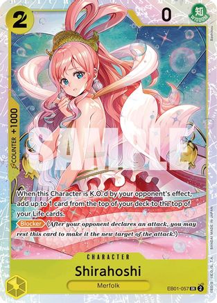 Shirahoshi (EB01-057) - Super Rare