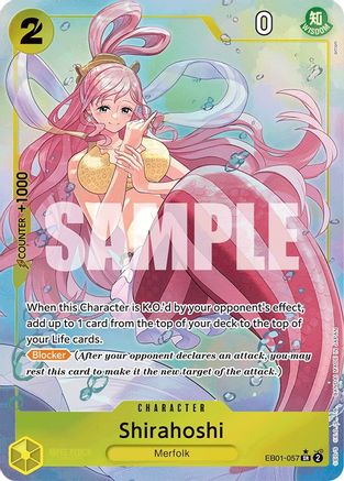 Shirahoshi (Alternate Art) (EB01-057) - Super Rare