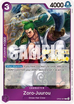 Zoro-Juurou (Pack Juge Vol. 3) (OP05-067) - Rare