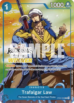 Trafalgar Law (Online Regional 2024 Vol. 2) [Winner] (ST03-008)  -  Promo