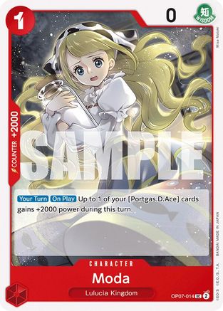 Moda (OP07-014) - Uncommon