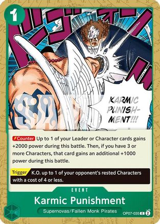 Karmic Punishment (OP07-035) - Common