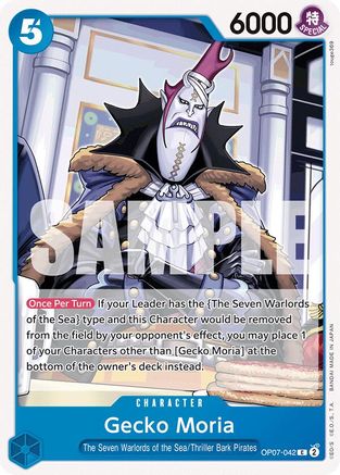 Gecko Moria (042) (OP07-042) - Courante