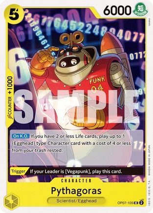 Pythagoras (OP07-105) - Uncommon