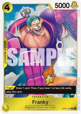 Franky (OP07-107) - Rare